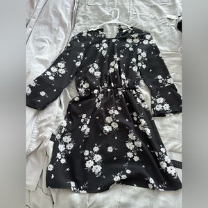 H&M White flower dress